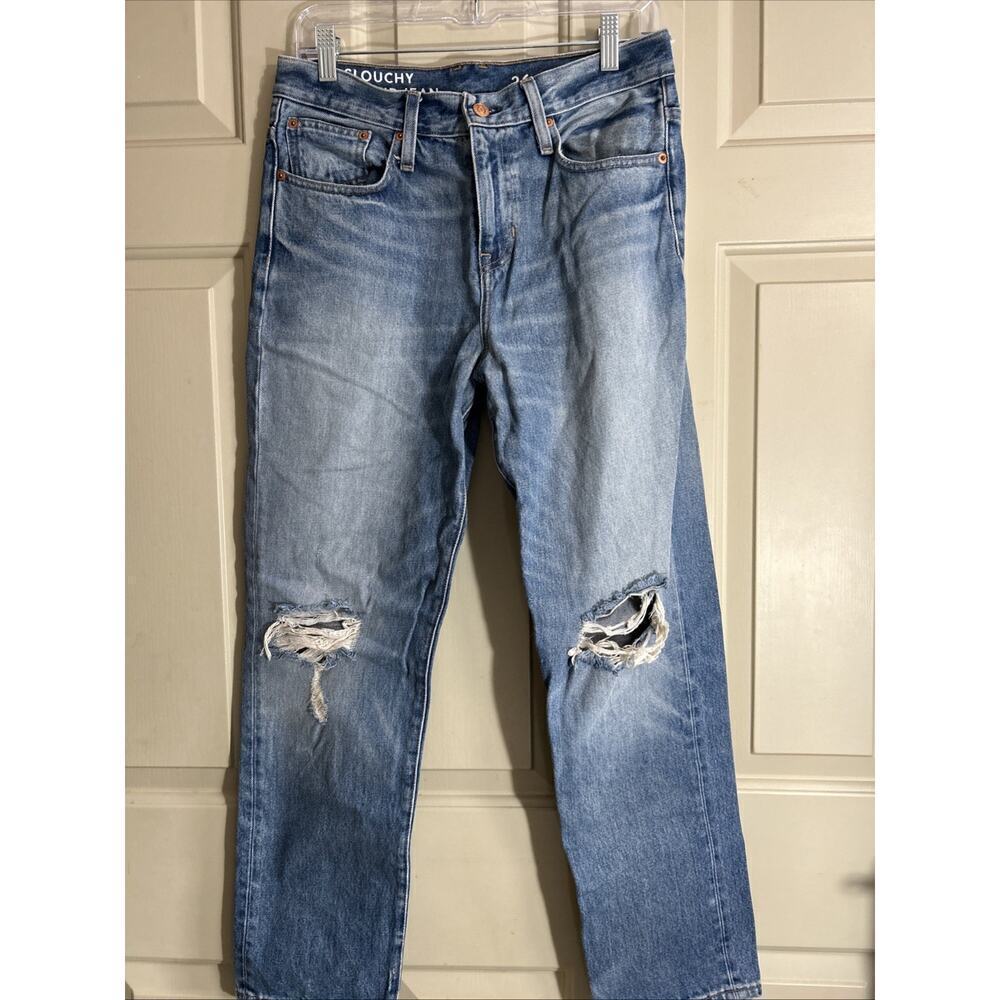 J CREW Slouchy Boyfriend Jean in Southern Sky Wash 26 - Picture 5 of 9